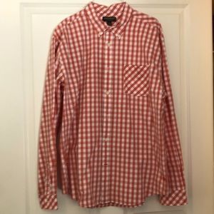 Casual long sleeve shirt with button down collar (6)